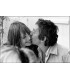 Le baiser de Serge Gainsbourg et Jane Birkin par Tony Frank