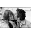 The Kiss of Serge Gainsbourg and Jane Birkin by Tony Frank