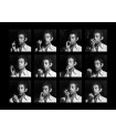 Serge Gainsbourg in 12 portraits by Tony Frank