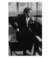 Photo de Serge Gainsbourg au piano par Jacques Benaroch