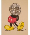 Mickey Wears Luba - dessin par Garth Bowden