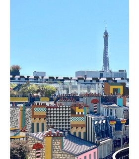 Paris Memphis Eiffel Tower by Stephane Franck Berthelot